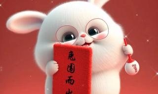兔字谐音祝福语给领导 兔谐音四字吉祥语